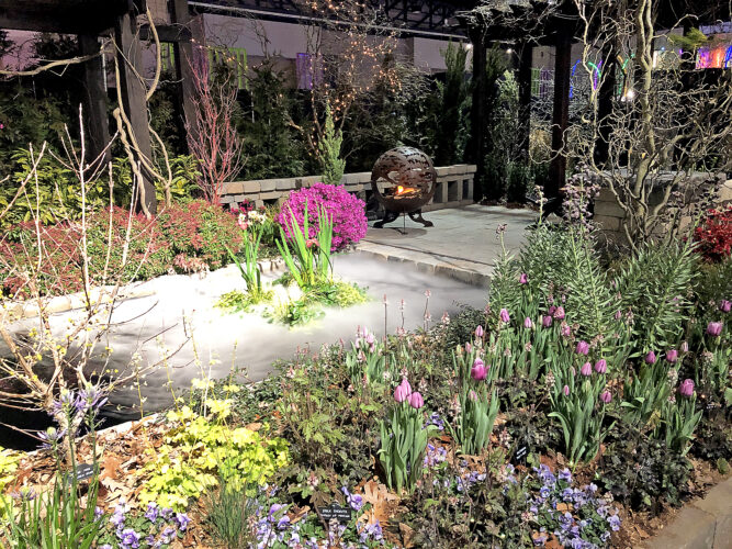 Philadelphia Flower Show award-winning exhibit